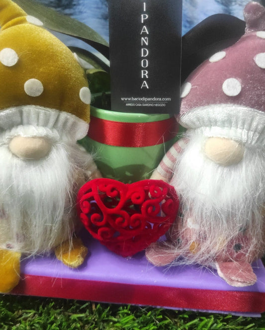 Gnometti amorosi San Valentino