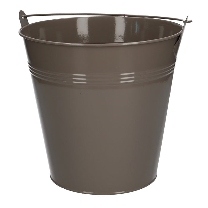 Secchio di zinco Vaso per piante in acciaio zincato