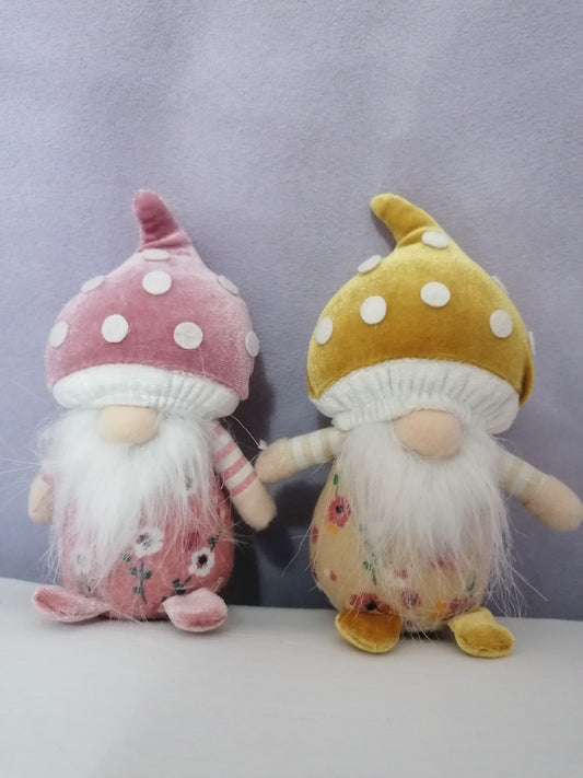 BIBIDIDI COPPIA GNOMINI PICCOLI MASCHIO FEMMINA!