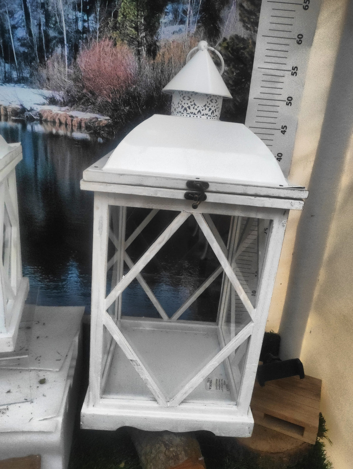 Set lanterne in legno