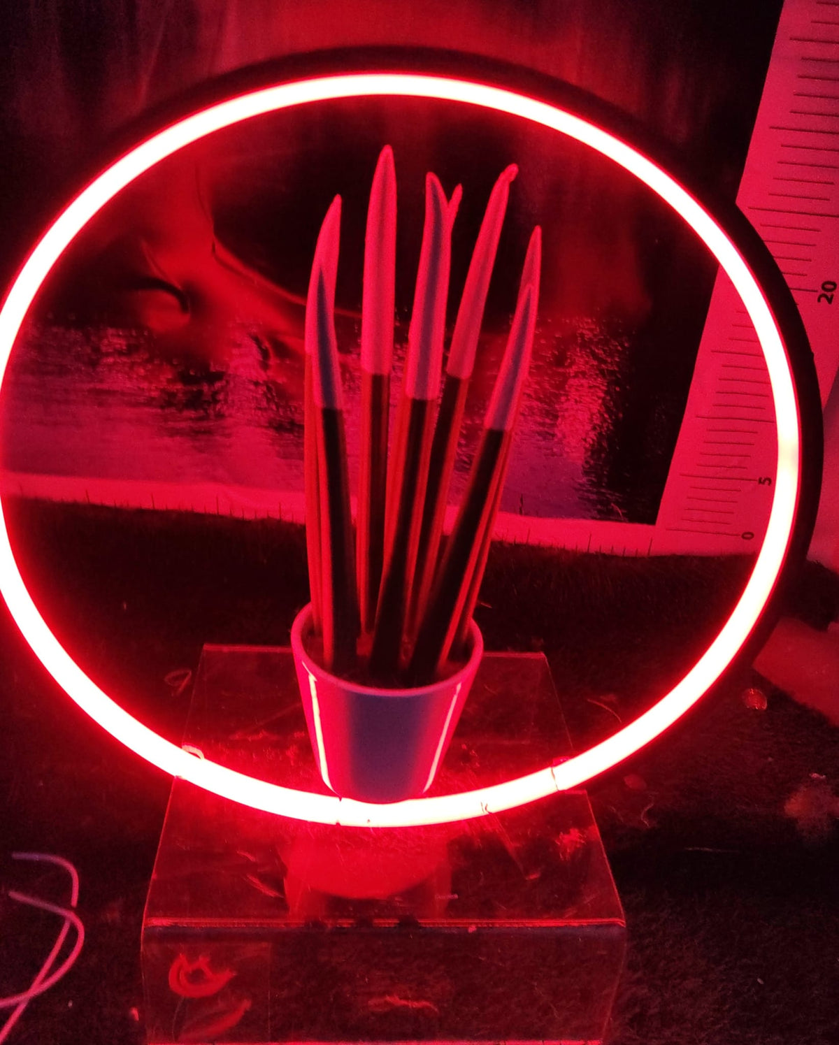 Cornice lampada led luminosa in vari colori! San Valentino perfetto